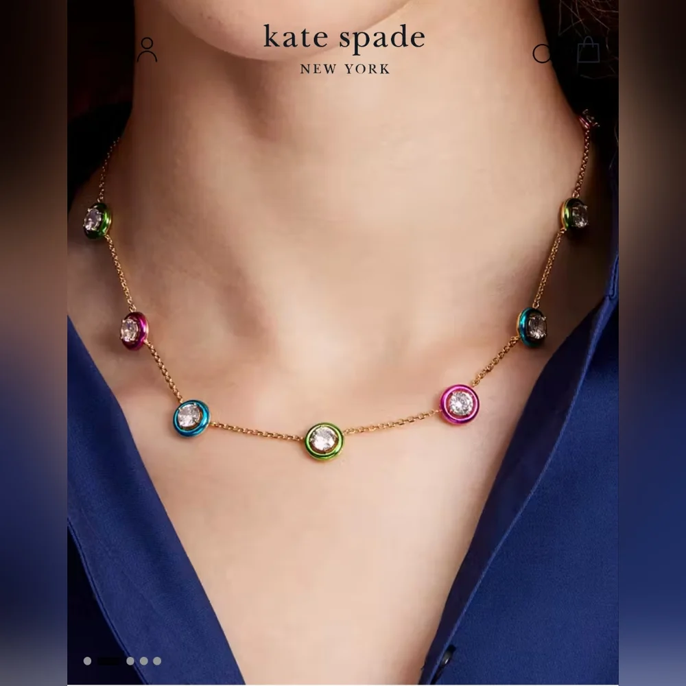 NWT Kate Spade Dream in Color station necklace.